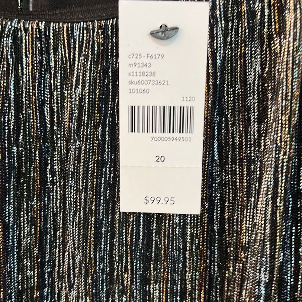 NWT Lane Bryant Sleeveless Dress, Women’s Size 20 - Picture 3 of 7